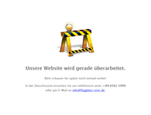 Tablet Screenshot of gutscheine.flugplatz-trier.de